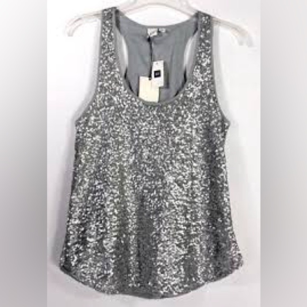 NWT Gap brand sequin tank top, size small